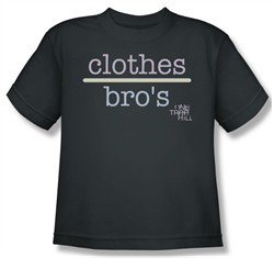 One Tree Hill Shirt Kids Clothes Bros Charcoal Youth Tee T-Shirt