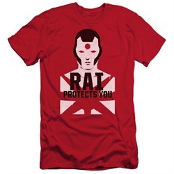 Rai Valiant Comics Slim Fit Shirt Protector Red Tee T-Shirt
