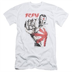 Rai Valiant Comics Slim Fit Shirt Sword Drawn White T-Shirt