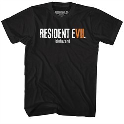 Resident Evil Shirt RE7 Biohazard Black T-Shirt