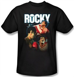 Rocky Kids T-shirt I Did It Classic Youth Black Tee Shirt