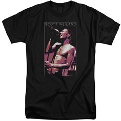 Scott Weiland Shirt Vocal Blast Black T-Shirt