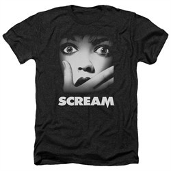 Scream Shirt Movie Poster Heather Black T-Shirt