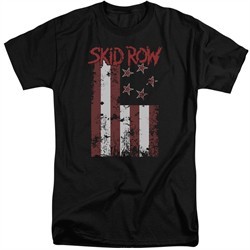 Skid Row Shirt Flagged Black Tall T-Shirt