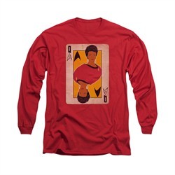 Star Trek Shirt Queen Long Sleeve Red Tee T-Shirt
