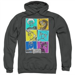 SuperMansion Hoodie Comic Charcoal Sweatshirt Hoody