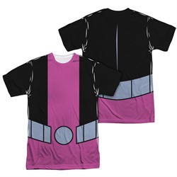 Teen Titans Go Adult Shirt Beast Boy Uniform Sublimation Tee Front/Back Print
