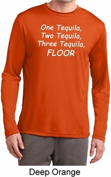 Tequila Mens Dry Wicking Long Sleeve Shirt