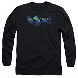 The Amazing Race Long Sleeve Shirt Faded Globe Black Tee T-Shirt