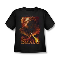 The Hobbit Battle Of The Five Armies Shirt Kids Smolder Black Youth Tee T-Shirt