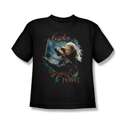 The Hobbit Desolation Of Smaug Shirt Kids Knives Black Youth Tee T-Shirt