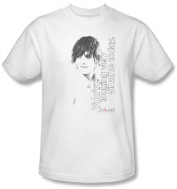 The L Word Shirt Looking Shane Today Adult White T-Shirt Tee