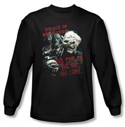 The Lord Of The Rings Long Sleeve T-Shirt Time Of The Orc Black Shirt