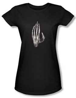 The Lord Of The Rings Juniors T-Shirt Hand Of Saruman Black Tee Shirt