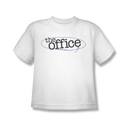 The Office Shirt Kids Logo White Youth T-Shirt