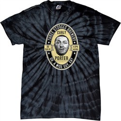 Three Stooges Tee Curly Porter Tie Dye T-shirt
