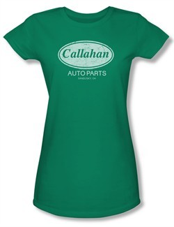 Tommy Boy Shirt Juniors Callahan Auto Kelly Green Tee T-Shirt