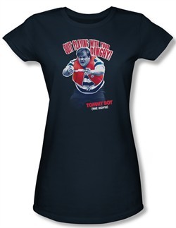 Tommy Boy Shirt Juniors Dinghy Navy Tee T-Shirt