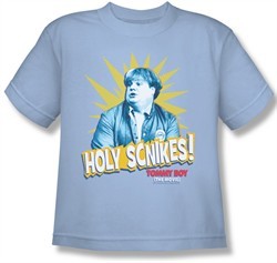 Tommy Boy Shirt Kids Holy Schikes Light Blue Youth Tee T-Shirt
