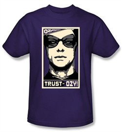 Watchmen Kids T-shirt Movie Superhero Trust In Ozy Purple Shirt Youth