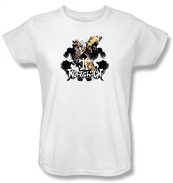 Watchmen Ladies T-shirt Movie Superhero Rorschach White Tee Shirt