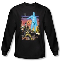 Watchmen Long Sleeve T-shirt Movie Winning The War Black Shirt