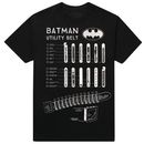 DC Batman Utility Belt Previews Exclusive Black T-Shirt 