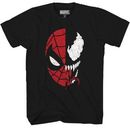 Marvel Spidey Venom Split Blk T-Shirt 