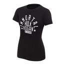 "Hulk Hogan ""Immortal"" Black Women's Authentic T-Shirt"