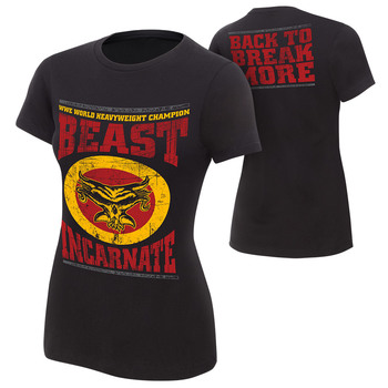 "Brock Lesnar ""Beast Incarnate"" Women's Authentic T-Shirt"