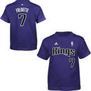 adidas Sacramento Kings Jimmer Fredette Youth (Sizes 8-20) Game Time T-Shirt