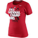 Nike Louisville Cardinals 2013 NCAA Men's Basketball National Champions Women's Celebration T-Shirt - Red