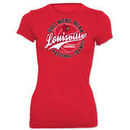 My U Louisville Cardinals Women's 2013 NCAA Men's Basketball National Champions Circle Slim Fit T-Shirt - Red