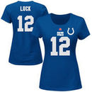 Andrew Luck Indianapolis Colts Women's Fair Catch IV Player T-Shirt - Royal Blue