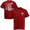adidas Nebraska Cornhuskers Youth World Tour T-Shirt - Scarlet