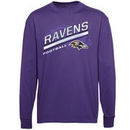Baltimore Ravens Preschool Serious Business Long Sleeve T-Shirt - Purple