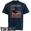 Chicago Bears 80s Vintage Short T-Shirt - Blue