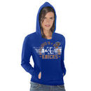 New York Knicks Women's Teamwork Pullover Hoodie - Royal Blue