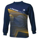 adidas Indiana Pacers Youth Split Decision Long Sleeve T-Shirt