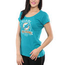 '47 Brand Miami Dolphins Women's Big Time T-Shirt - Aqua