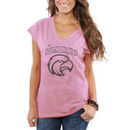 Southern Miss Golden Eagles Women's Old Faithful V-Neck T-Shirt - Pink