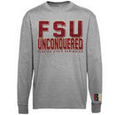 Florida State Seminoles (FSU) Stadium Spirit Long Sleeve T-Shirt - Ash