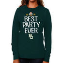 Baylor Bears 2014 Fiesta Bowl Bound Women's Best Party Ever Long Sleeve T-Shirt - Green