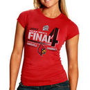 Louisville Cardinals Women's 2013 NCAA Basketball Final Four Vanish Slim Fit T-Shirt - Red
