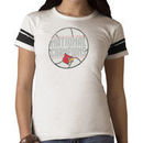 '47 Brand Louisville Cardinals Women's 2013 College Basketball National Champions Team Logo Slim Fit T-Shirt - White