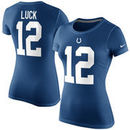 Andrew Luck Indianapolis Colts Nike Women's Player Name & Number T-Shirt - Royal Blue