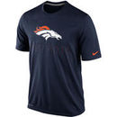 Nike Denver Broncos Just Do It Legend T-Shirt - Navy Blue
