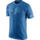 Detroit Lions Nike Men's Fast Logo T-Shirt - Light Blue