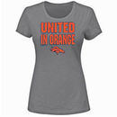Denver Broncos Women's Mantra T-Shirt - Gray
