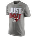 Nike Arkansas Razorbacks College DNA Cotton T-shirt - Ash
